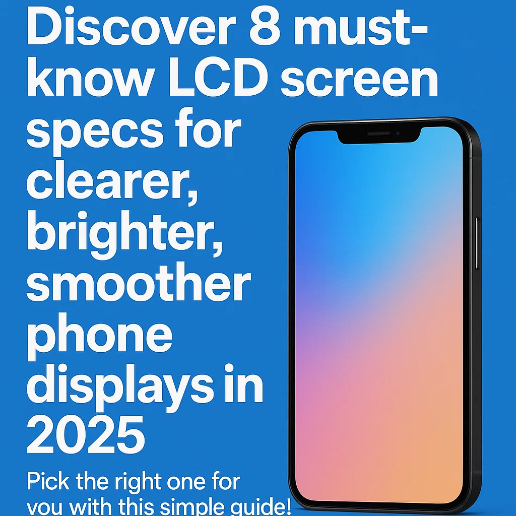 The Ultimate Guide to Smartphone LCDs: 8 Key Features