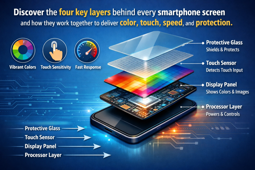 Telefon LCD képernyő